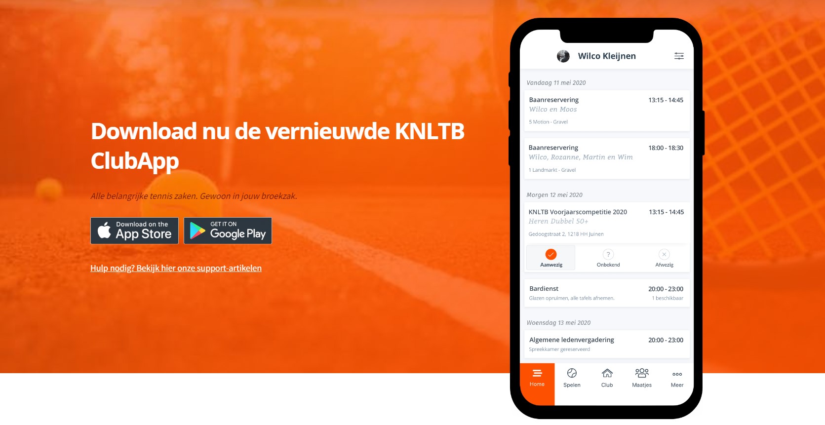 KNLTB ClubApp - Featured Collaboration